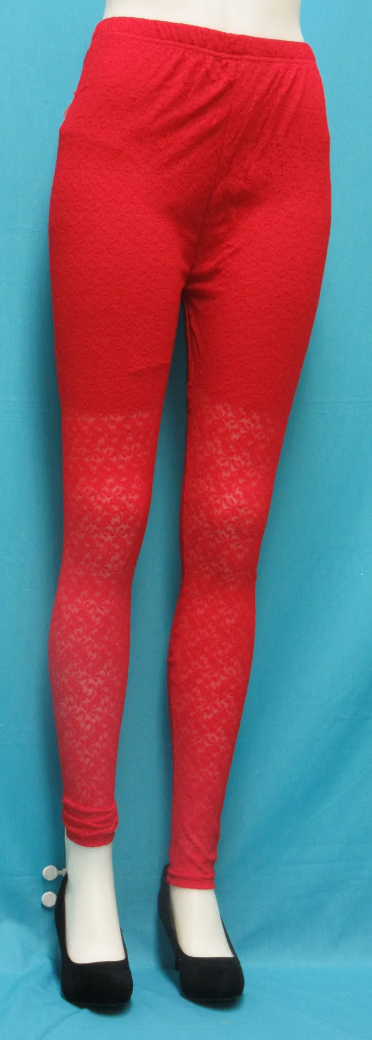 Legging 7122 Net Sexy Stretch Churidar Cotton Large Leggings Shieno