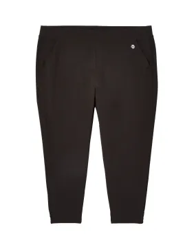 Ludlow Cropped Jogger | Black