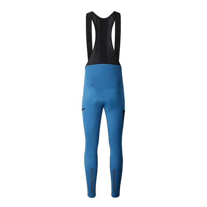 Men's Cargo Bib Tights SI-1 Hotaru-Lake Blue