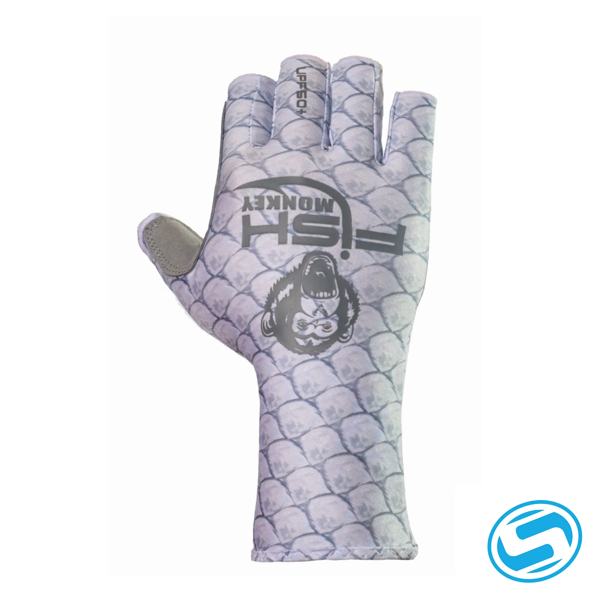 Men's Fish Monkey Half Finger Guide Glove