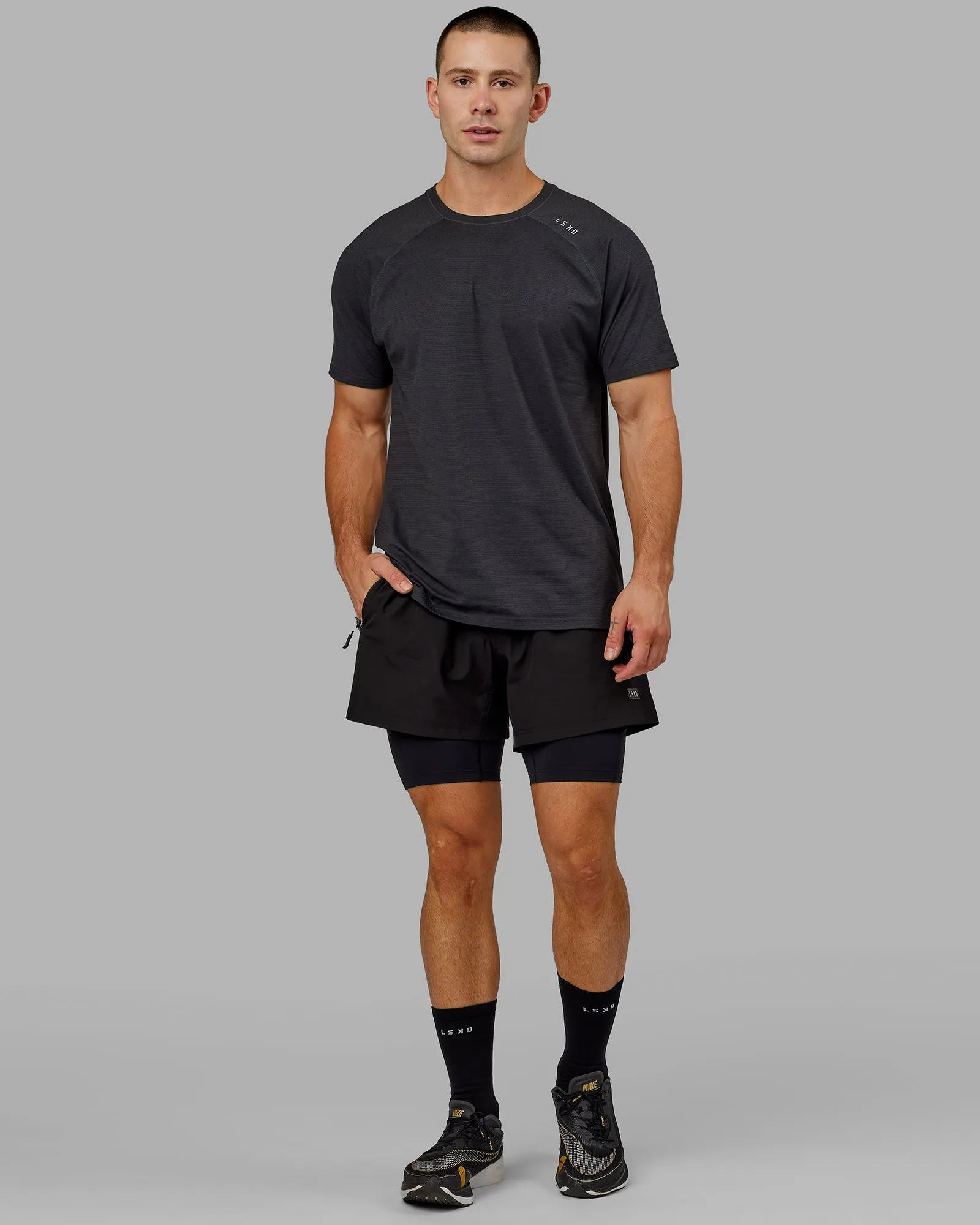 Men's Perform Short Tights - Black