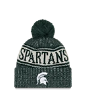 Michigan State Spartans Adult New Era Sport Knit Winter Hat