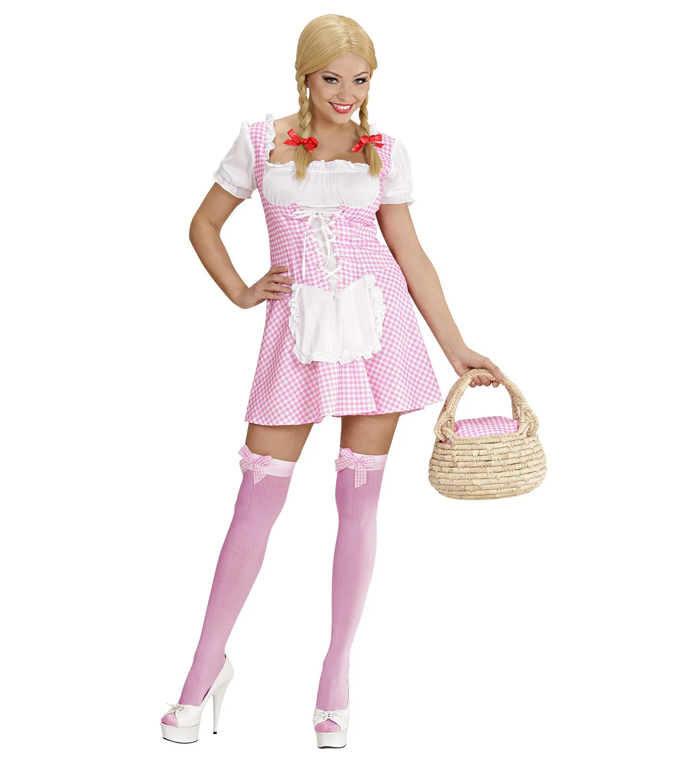 Miss Muffet Costume Pink