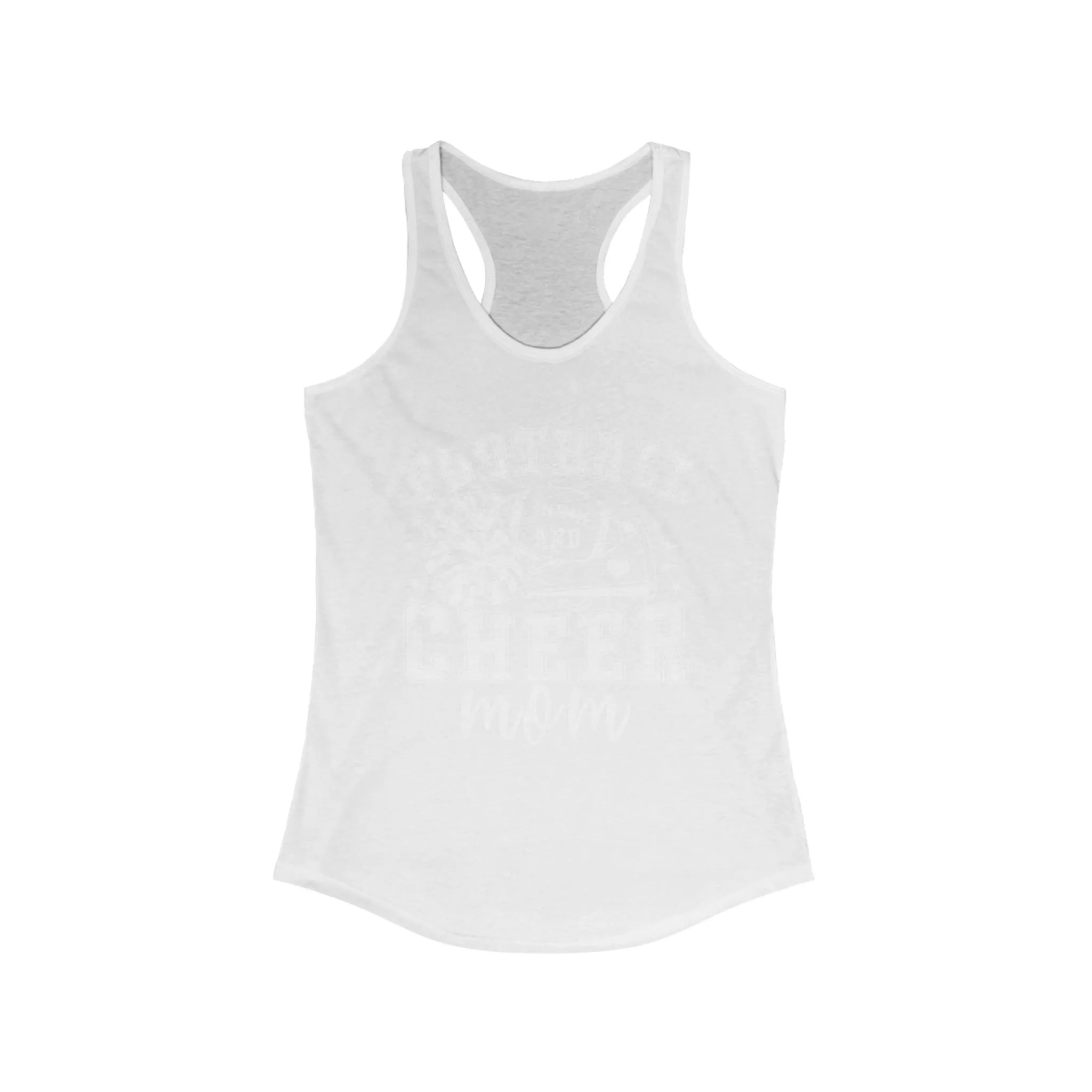 Mom of Both Women's Ideal Racerback Tank