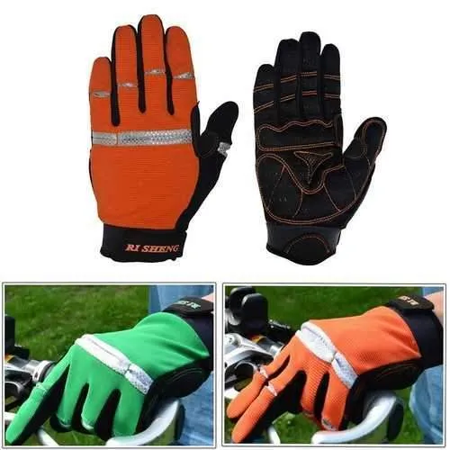 Mountain Bike Bicycle Gloves Cycling Riding Gloves Full Fingers Gloves Wearproof