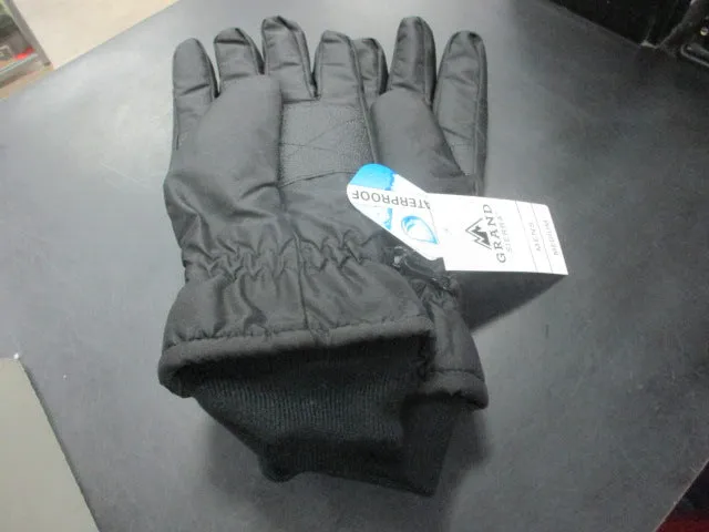 New Grand Sierra Tusser Snow Gloves Black Size XXL