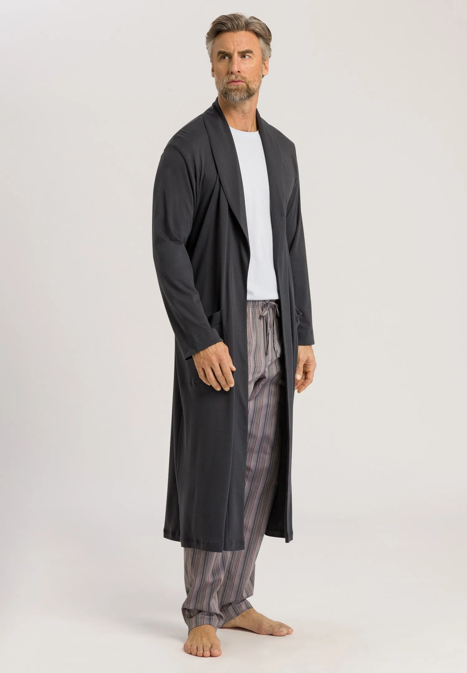 Night And Day Knit Robe | Dark Shale 75438-2844