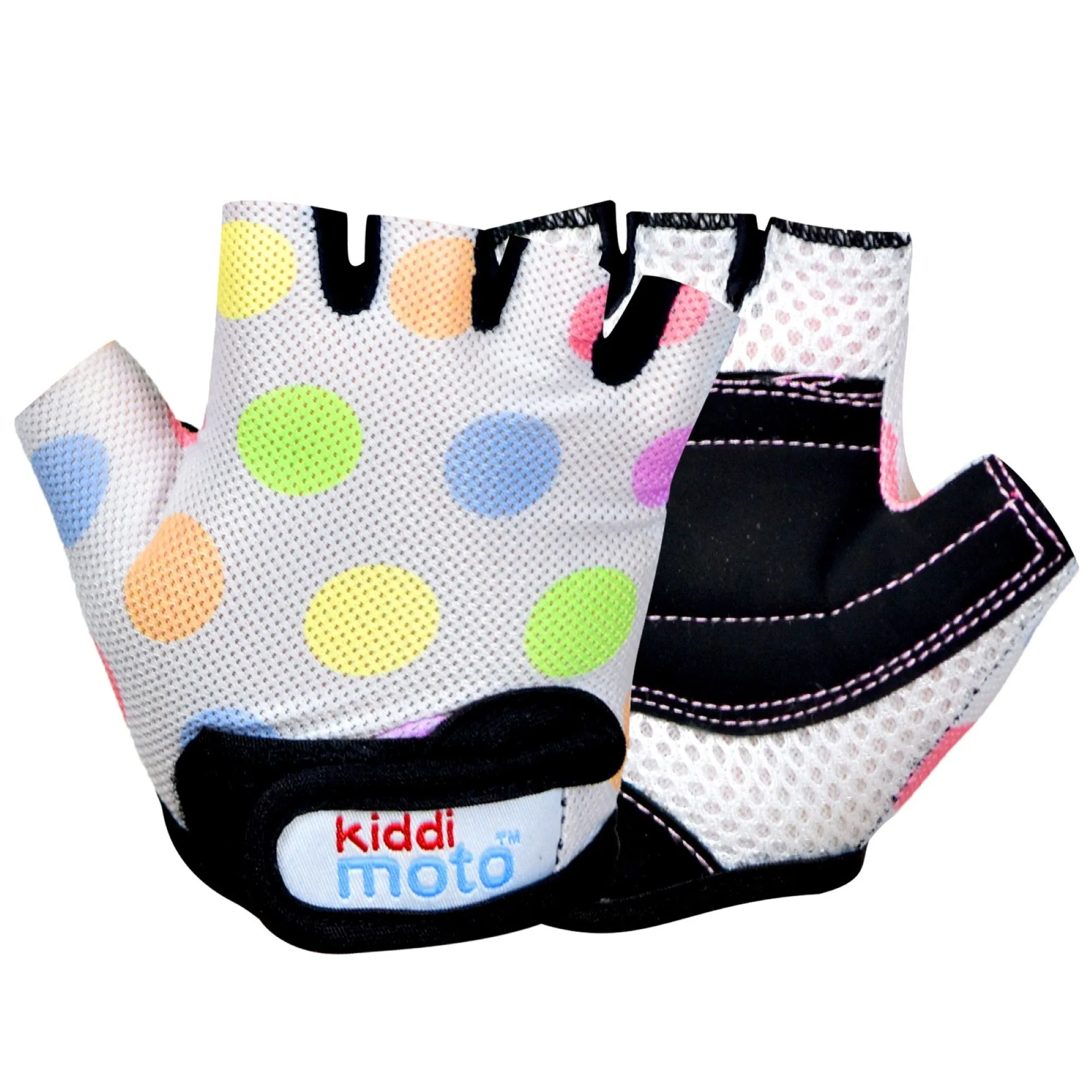 Pastel Dotty Cycling Gloves