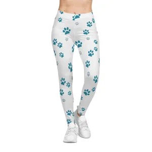 Paws - Women's Casual Leggings (AOP)