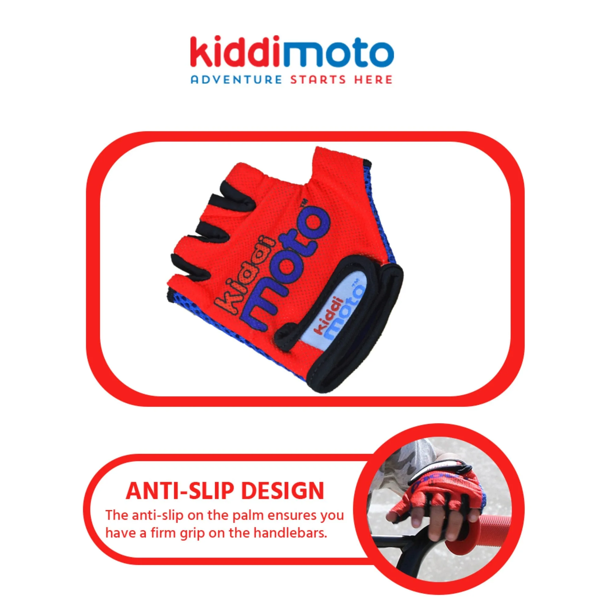 Red Cycling Gloves