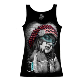 Retired Style- Indigenous Woman - Women's Tank Top