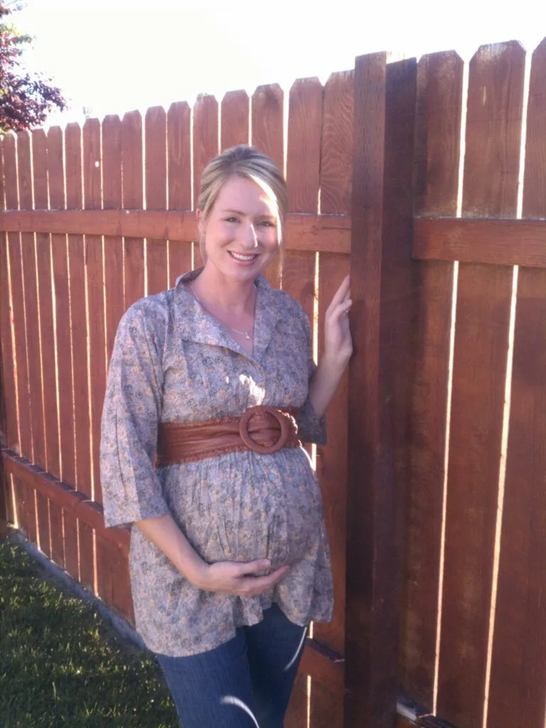 Sage Green Front Buttoned Maternity Shirt