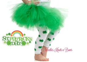 Saint Patricks Day Shamrock Leg Warmers