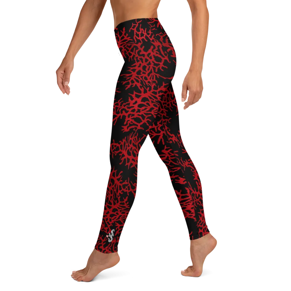 Sea Fan Leggings - High Waist