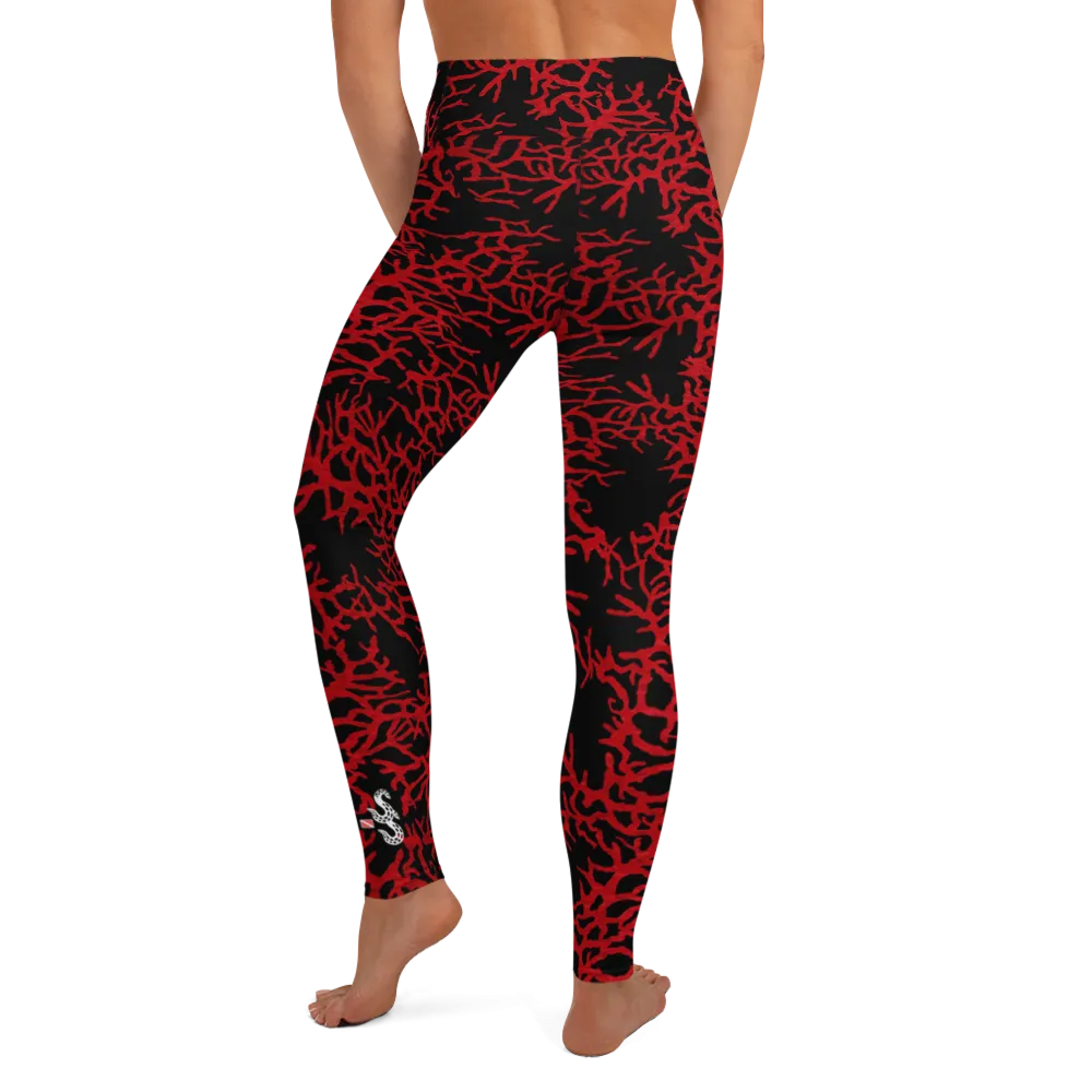 Sea Fan Leggings - High Waist