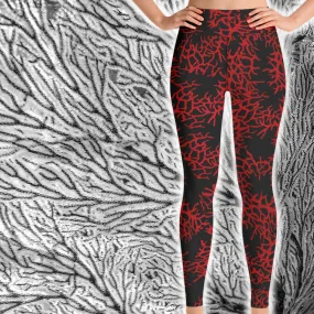 Sea Fan Leggings - High Waist