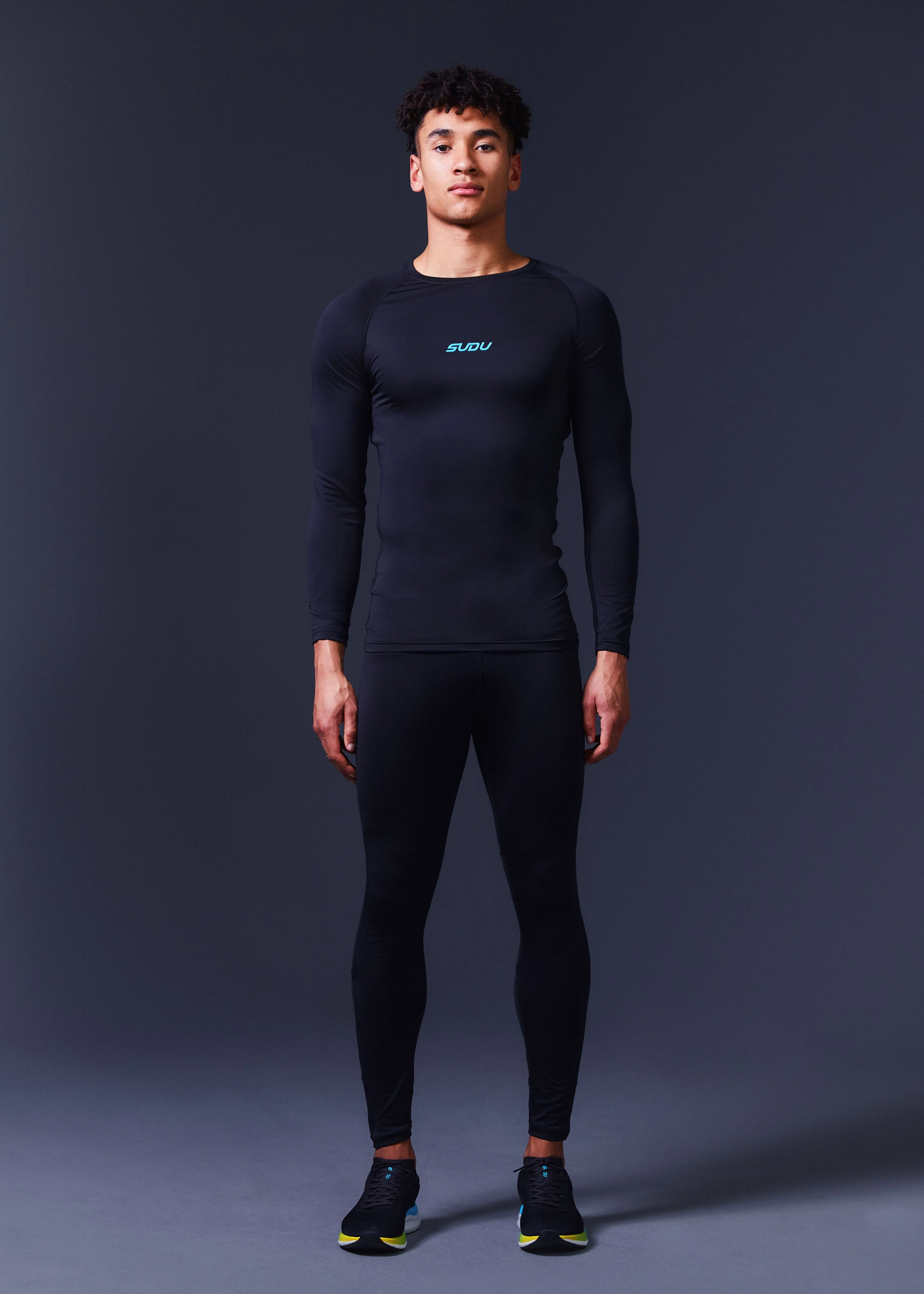 SRBT 01 Run Baselayer Tights - Black