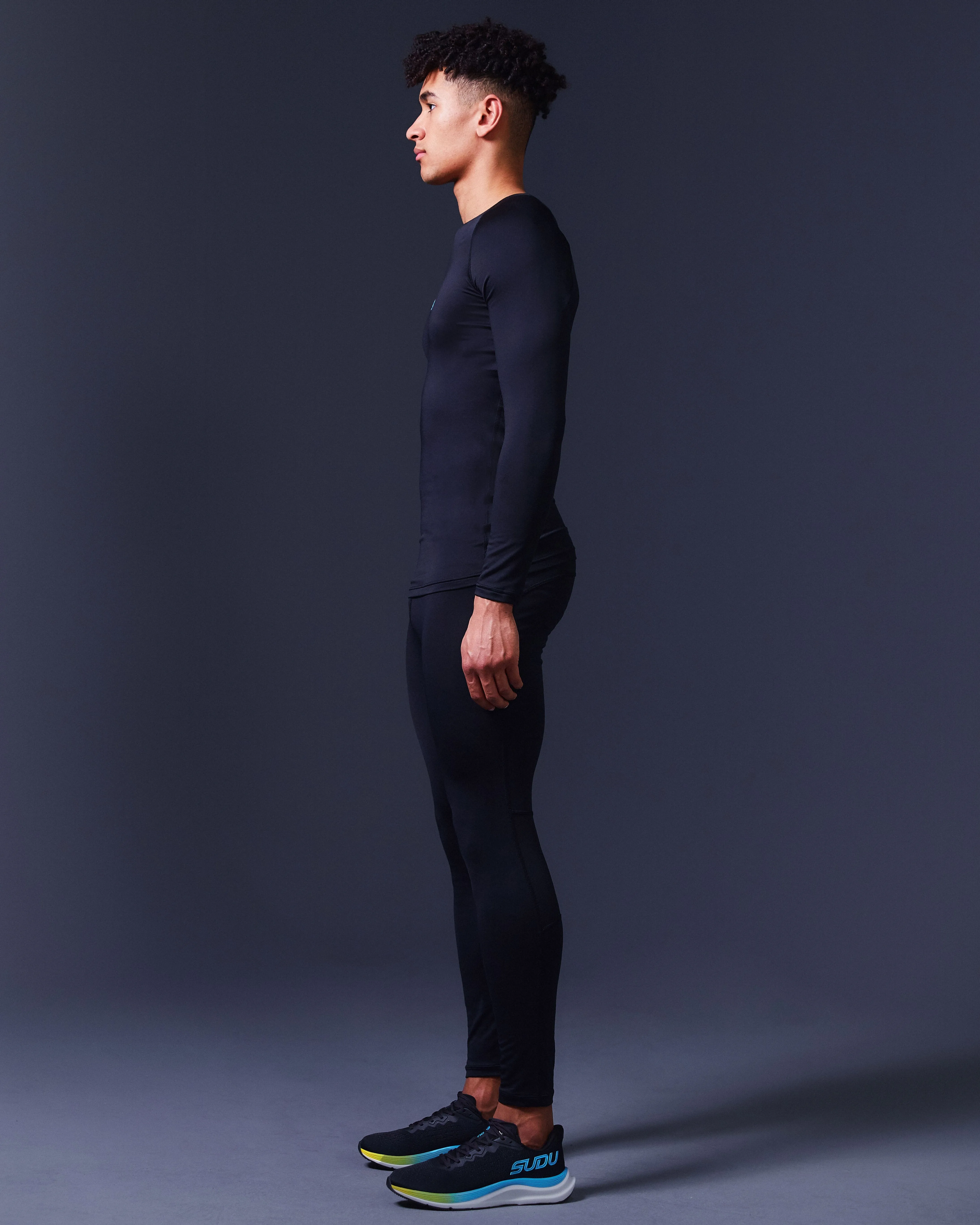 SRBT 01 Run Baselayer Tights - Black