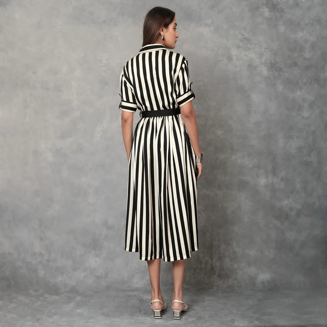 Striped Maxi Dress