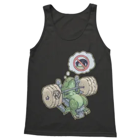 T-rex loves Benchpress Tank