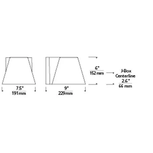 Tech Lighting 700WSBOW Bowman 6 Outdoor Wall