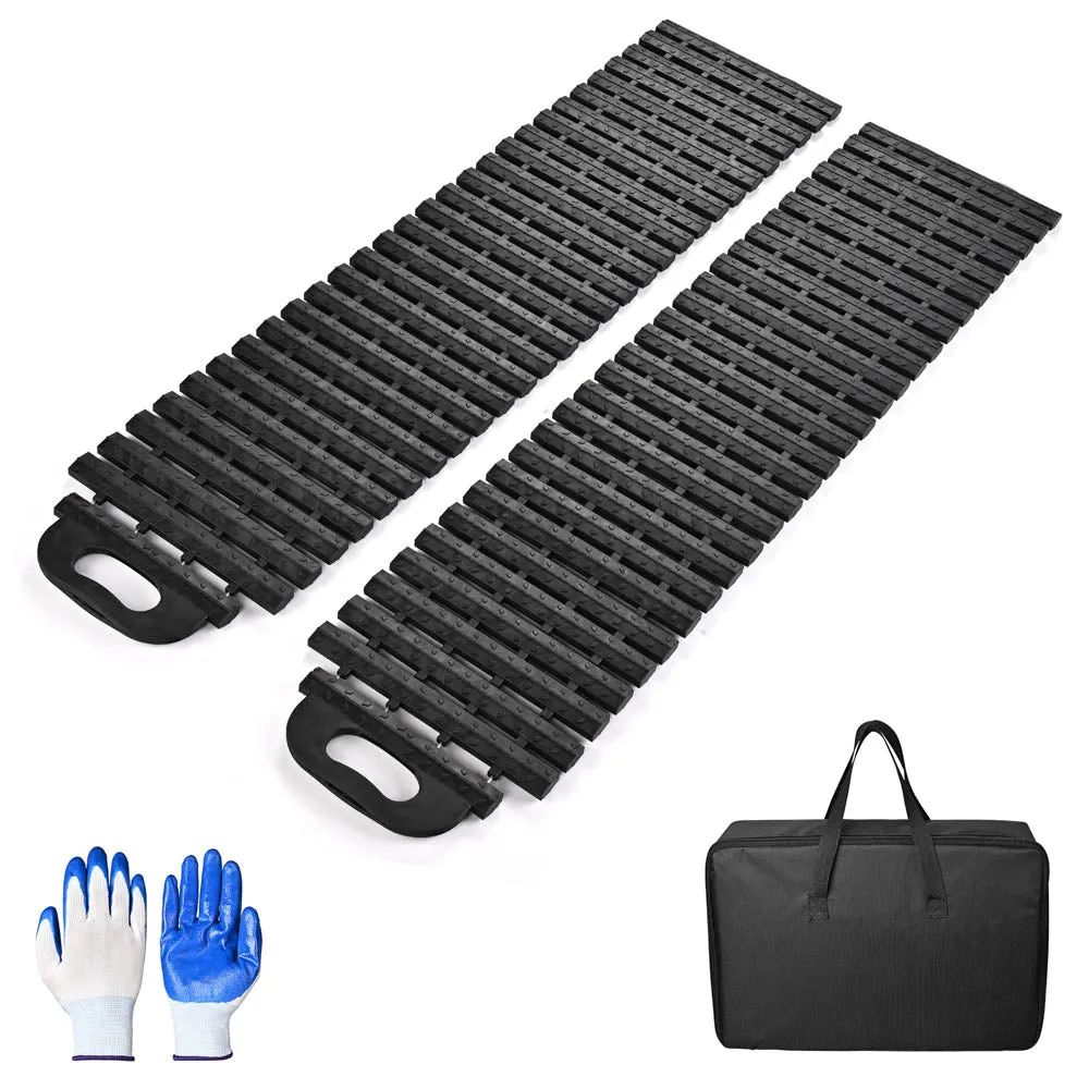 TheLAShop Recovery Traction Mats Tracks for Trucks 4x4 (Set of 2)