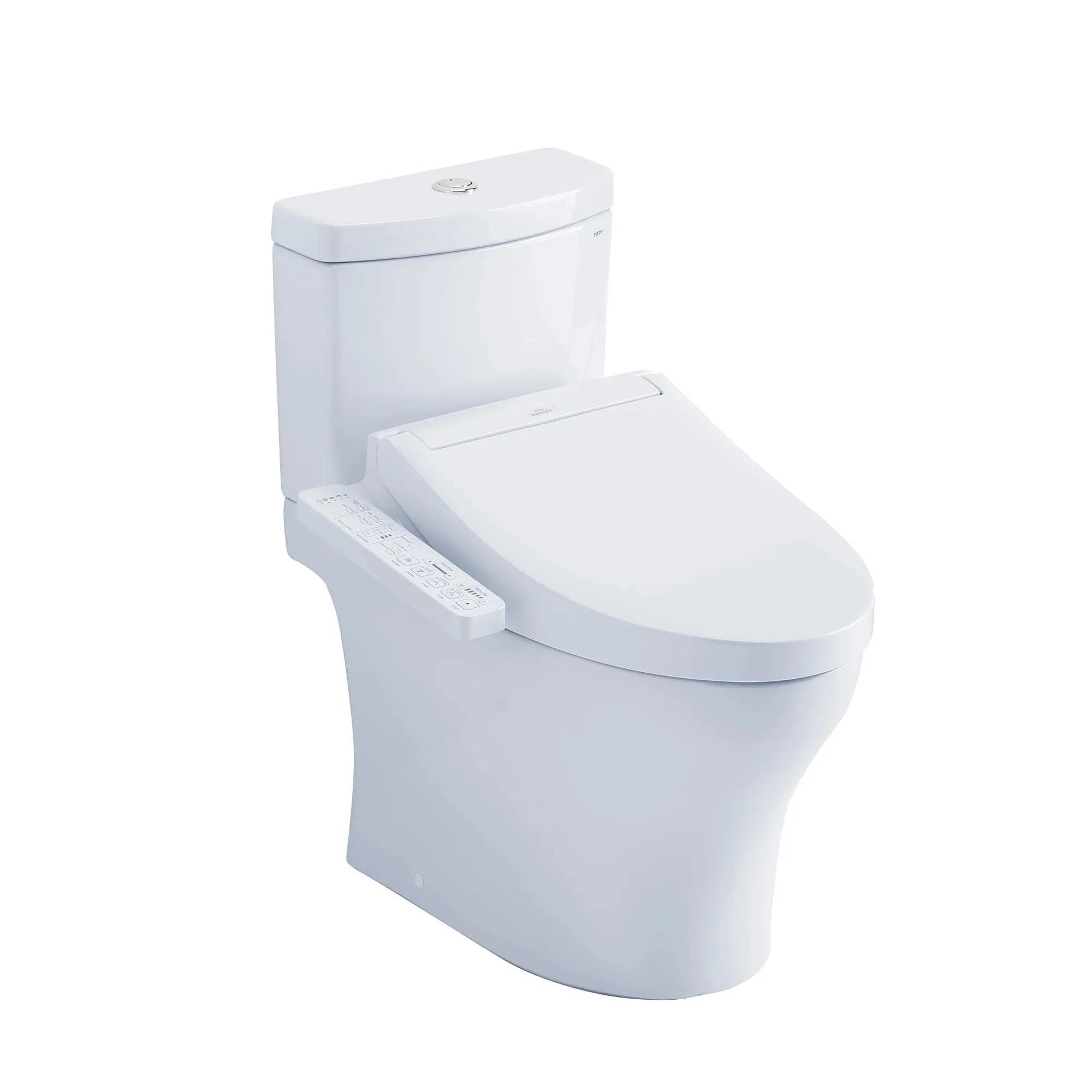 TOTO Aquia IV Washlet  C2 Two-Piece Toilet 1.28 GPF & 0.9 GPF - Universal Height