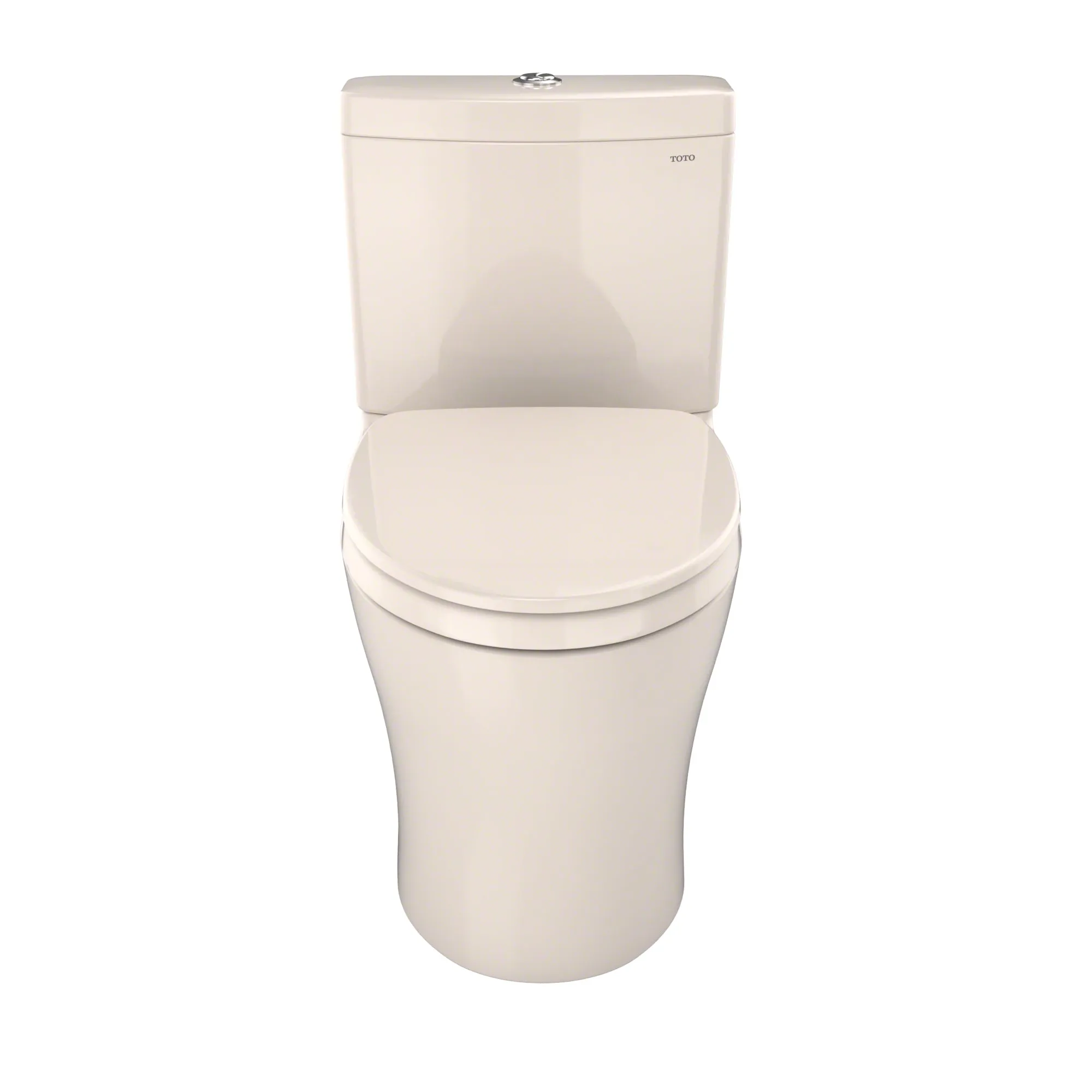 TOTO MS446124CEMGN#12 Aquia IV WASHLET  Two-Piece Elongated Dual Flush Toilet in Sedona Beige