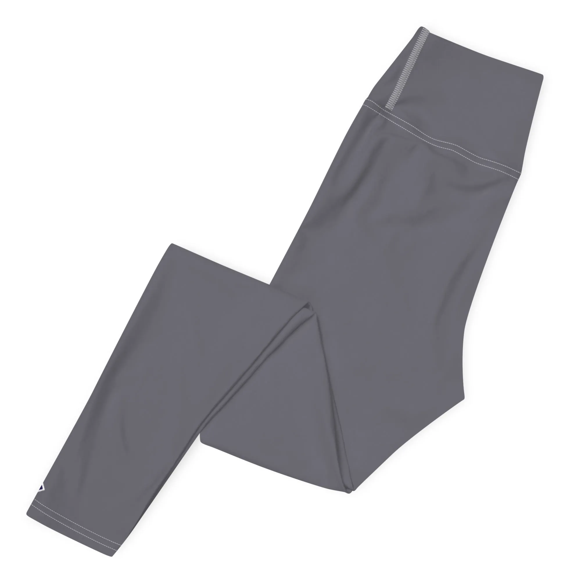 Urban Ease: Solid Color Workout Leggings for Women - Charcoal