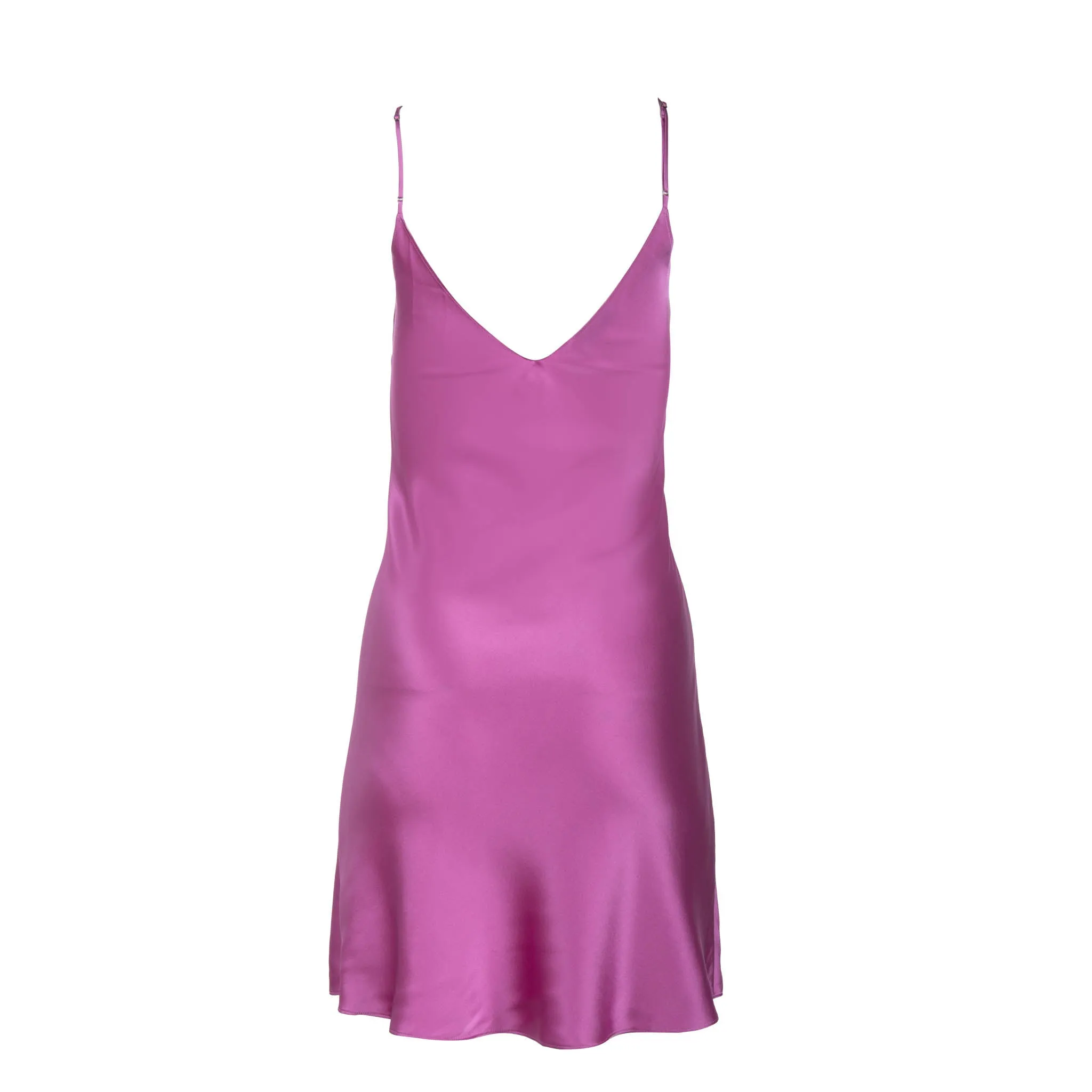 Vibrant Orchid Mini Slip Dress