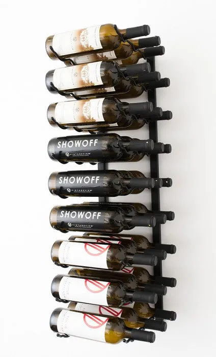 VintageView Wall Wine Racks 3' (9 to 27 bottles)