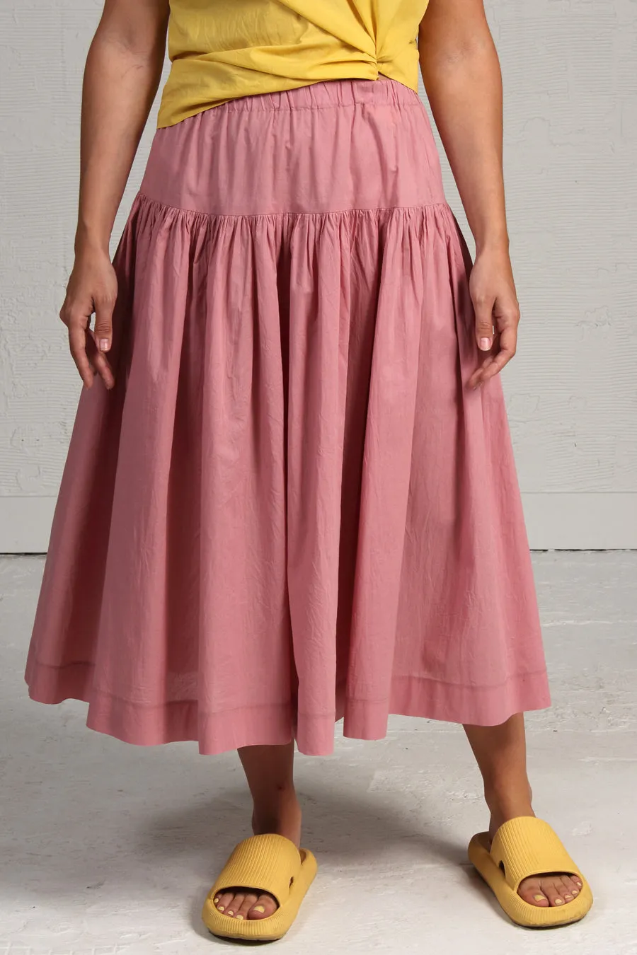 Voile Viv Skirt - rose - last one - small!