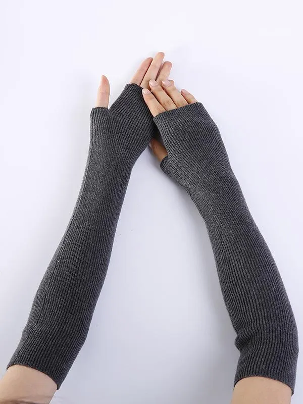 Wenkouban-Black Friday Christmas Thanksgiving Knitted 7 Colors Sleevelet Accessories