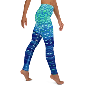 Whale Shark Leggings - Pop Style - High Waist (Warehouse)